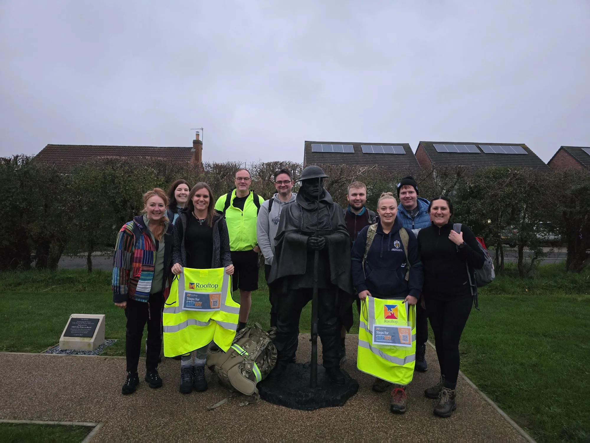 Rooftop Housing Group raises funds and  honours veterans on Remembrance Day